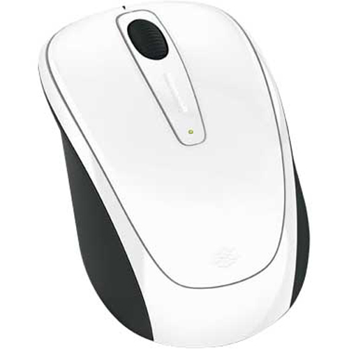 Microsoft 3500 Wireless Mobile Mouse- White