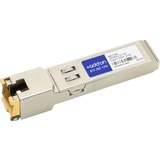 AddOn Cisco GLC-T Compatible TAA Compliant 10/100/1000Base-TX SFP Transceiver (Copper, 100m, RJ-45)