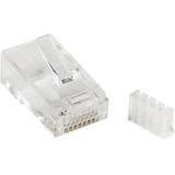 CAT 6 RJ45 MODULAR PLUG FOR SOLID WIRE