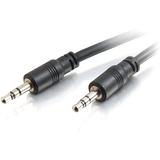 C2G 25ft CMG-Rated 3.5mm Stereo Audio Cable With Low Profile Connectors