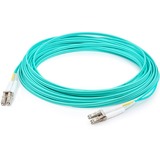 AddOn 5m LC (Male) to LC (Male) Aqua OM3 Duplex Fiber OFNR (Riser-Rated) Patch Cable