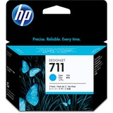 HP HEWCZ134A 711 Cyan Ink Cartridges, Cyan