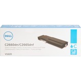 Dell V1620 Toner Cartridge C2660dn/C2665dnf Color Laser Printer,Cyan