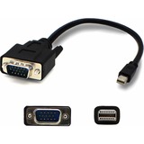 6ft Mini-DisplayPort 1.1 Male to VGA Male Black Cable For Resolution Up to 1920x1200 (WUXGA)