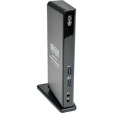 Tripp Lite USB 3.0 Laptop Dual Head Dock Station HDMI DVI Video Audio USB RJ45 Ethernet