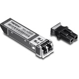 TRENDnet SFP to RJ45 10GBASE-SR SFP+ Multi Mode LC Module; TEG-10GBSR; Up to 550 m (1;804 Ft.); Hot Pluggable SFP+ Transceiver; 850nm Wavelength; Duplex LC Connector; DDM Support; Lifetime Protection