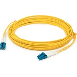 AddOn 0.5m LC (Male) to LC (Male) Yellow OS2 Duplex Fiber OFNR (Riser-Rated) Patch Cable