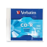Verbatim CD-R 700MB 52X with Branded Surface