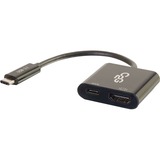 C2G USB C to 4K HDMI Adapter with Power Delivery