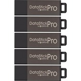 Centon MP Valuepack USB 2.0 Datastick Pro (Grey), 32GB, 5Pack Bulk