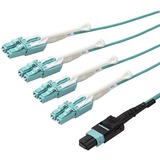 StarTech.com 2m 6 ft MPO / MTP to LC Breakout Cable