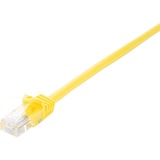 V7 Yellow Cat6 Unshielded (UTP) Cable RJ45 Male to RJ45 Male 0.5m 1.6ft