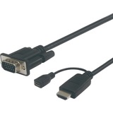 VisionTek HDMI to VGA 2M Active Cable (M/M)
