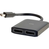 C2G 4K Mini DisplayPort to DisplayPort Monitor Splitter
