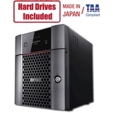 Buffalo TeraStation 3420DN Desktop 16TB NAS Hard Drives Included (2 x 8TB, 4 Bay)