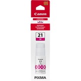 Canon GI-21 Magenta Ink Bottle, Compatible to G3260, G2260 and G1220 Supertank Printers (one Size)