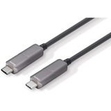 4XEM 4XUSBCFIBER10M 10 m 4K 60Hz 21Gbps Audio & Video Fiber USB Type-C Cable44; Grey