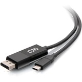 C2G 6ft 4K USB C to DisplayPort Adapter Cable