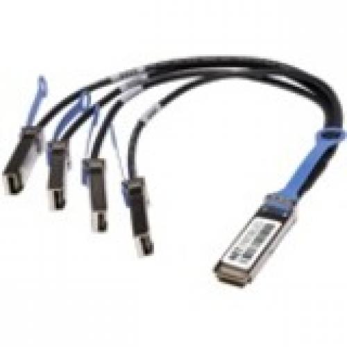 Netpatibles QSFP-4SFP10G-CU1M-NP QSFP+/SFP+ Network Cable