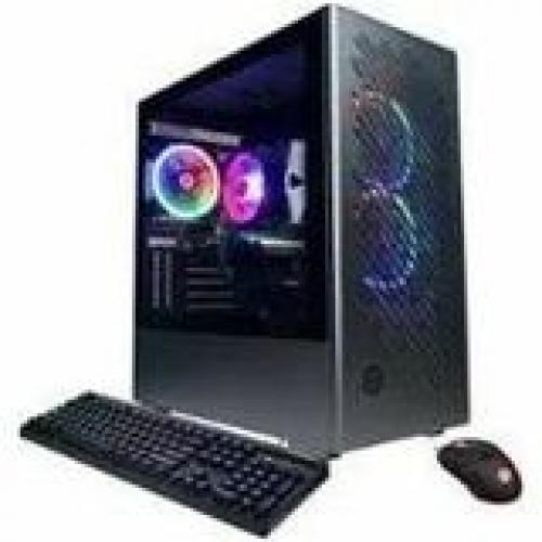 CyberPowerPC Gamer Master GMAI3400CPG Gaming Desktop Computer - AMD Ryzen 7 8700G - 16 GB - 2 TB SSD - Black