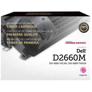 Clover Remanufactured Toner Cartridge Replacement for Dell C2660 | Magenta | High Yield