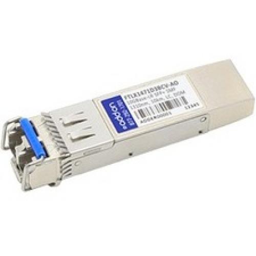 AddOn Finisar FTLX1471D3BCV Compatible TAA Compliant 10GBase-LR SFP+ Transceiver (SMF, 1310nm, 10km, LC, DOM)