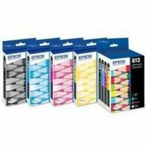 EPSON 812 DURABrite Ultra Ink High Capacity Magenta Cartridge (T812XL320-S) Works with WorkForce Pro WF-7310, WF-7820, WF-7840, WorkForce EC-C7000