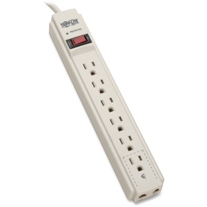 Tripp Lite by Eaton Protect It! 6-Outlet Surge Protector, 4 ft. (1.22 m) Cord, 790 Joules, Tel/Fax/Modem Protection