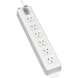 Tripp Lite by Eaton Power It! 6-Outlet Power Strip 6 ft. (1.83 m) Cord Power Switch Cover