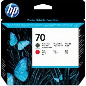 HP Printers 70 C9409A Matte Black & Red Printhead Use In Selected Hp Designjet