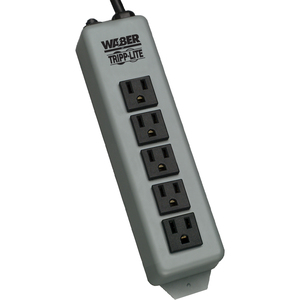 Tripp Lite Waber Industrial Power Strip 5-Outlet 15 ft. (4.57 m) Cord Switchless
