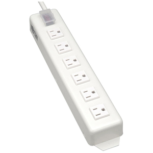 Tripp Lite by Eaton Power It! Power Strip with 6 Right-Angle Outlets, 15 ft. (4.57 m) Cord, Transparent Switch Cover
