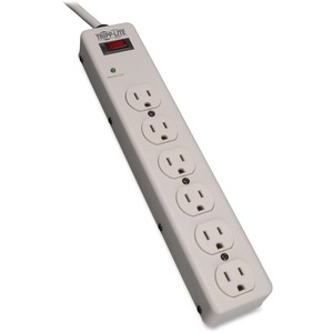 Tripp Lite by Eaton Protect It! 6-Outlet Surge Protector, 6 ft. (1.83 m) cord, 1340 Joules, Diagnostic LED