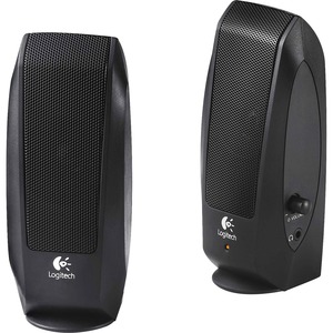 Logitech S120 2.0 Stereo Speakers, Black