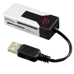 Aluratek MicroSD / MiniSD USB2.0 Multi-Media Card Reader