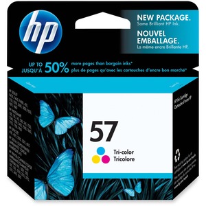 HP 57 Tri-color Ink Cartridge | Works with DeskJet F4100, 450, 5000, 9600; PhotoSmart 100, 200, 7000; OfficeJet 4000, 5500, 6110; Digital Copier Printer 410; PSC 1000, 2000 Series | C6657AN