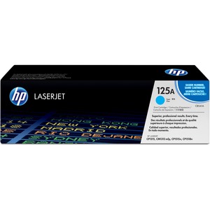 HP 125A Cyan Toner Cartridge | Works with HP Color LaserJet CM1312 MFP Series, HP Color LaserJet CP1215, CP1515, CP1518 Series | CB541A