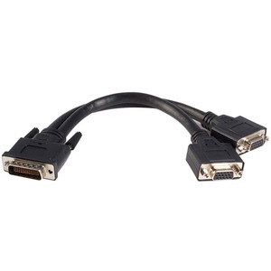 StarTech.com LFH 59 Male to Dual Female VGA DMS 59 Cable