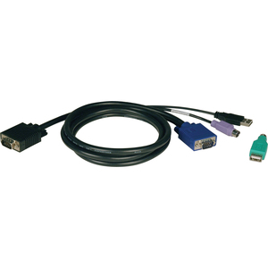 Tripp Lite by Eaton USB/PS2 Combo Cable Kit for NetController KVM Switches B040-Series and B042-Series, 6 ft. (1.83 m)