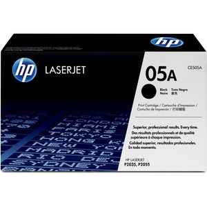 HP 05A Black Toner Cartridge | Works with HP LaserJet P2035, P2055 Series | CE505A