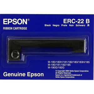 Epson BLACK RIBBON CASSETTE FOR 180/ ( ERC-22B )