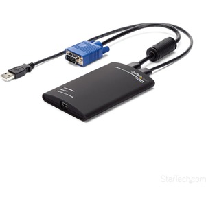 StarTech.com KVM Console to USB 2.0 Portable Laptop Crash Cart Adapter