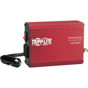 Tripp Lite Portable Auto Inverter 150W 12V DC to AC 120V 5-15R 1 Outlet