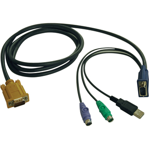 Tripp Lite by Eaton USB/PS2 Combo Cable for NetDirector KVM Switches B020-U08/U16 and KVM B022-U16, 6 ft. (1.83 m)