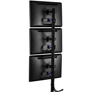 Atdec 45.25in pole desk mount with one display head