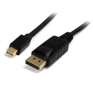 StarTech.com 6 ft Mini DisplayPort to DisplayPort 1.2 Adapter Cable M/M