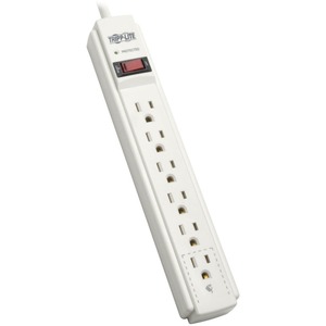 Tripp Lite by Eaton Protect It! 6-Outlet Surge Protector, 6 ft. (1.83 m) Cord, 790 Joules, Diagnostic LED, TAA