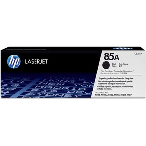 HP 85A Black Toner Cartridge | Works with HP LaserJet Pro P1102, P1109 Series, HP LaserJet Pro MFP M1212, M1217 Series | CE285A