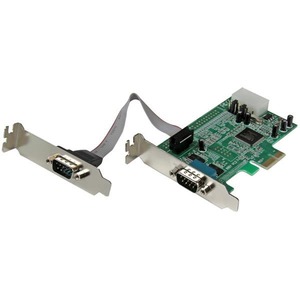 StarTech.com 2 Port Low Profile PCI Express Serial Card