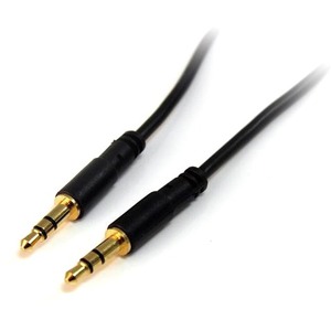 StarTech.com 10 ft Slim 3.5mm Stereo Audio Cable